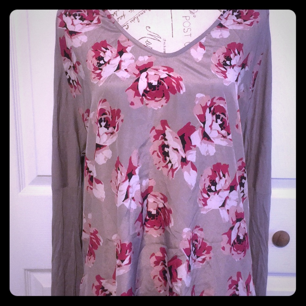 Loft Floral Tunic